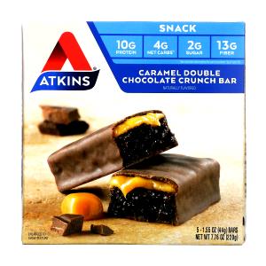 1 bar (44 g) Snack Caramel Double Chocolate Crunch Bar