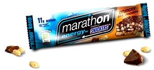1 bar (44.2 g) Marathon Energy Bar - Crunchy Dark Chocolate