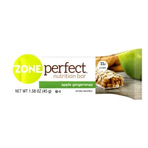 1 bar (45 g) Apple Gingersnap Nutrition Bar