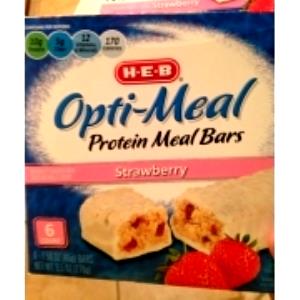 1 bar (45 g) Opti-Meal Protein Bar Strawberry