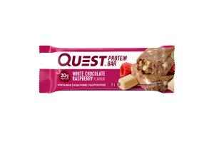 1 bar (45 g) White Chocolate Raspberry Protein Bar