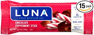 1 bar (48 g) Peppermint Stick Wellness Bar
