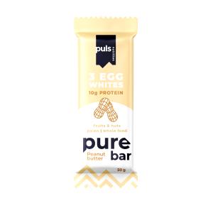 1 bar (50 g) 3 Egg Whites Peanut Butter