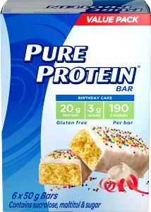 1 bar (50 g) Birthday Cake Protein Bar