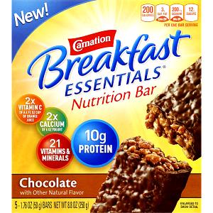 1 bar (50 g) Breakfast Essentials Nutrition Bar