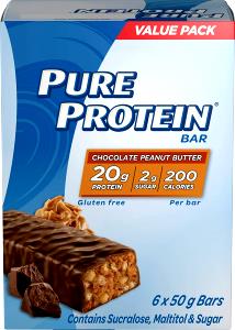 1 bar (50 g) Carb Well Chocolate Peanut Butter Bar