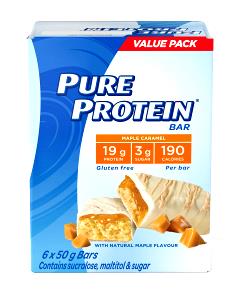 1 bar (50 g) Maple Caramel Protein Bar