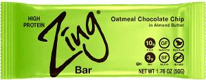 1 bar (50 g) Oatmeal Chocolate Chip Nutrition Bar