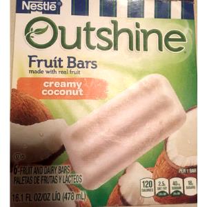 1 bar (50 ml) Real Fruit - Creamy Coconut