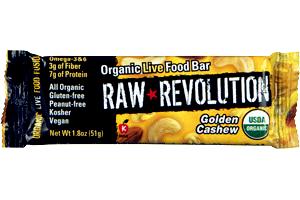 1 bar (51 g) Golden Cashew Organic Live Food Bar