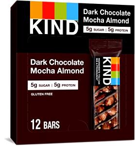 1 bar (55 g) Chunky Almond Butter Bar - Dark Chocolate Mocha