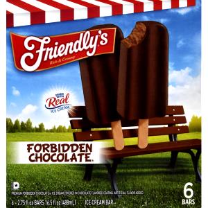 1 bar (55 g) Forbidden Chocolate Ice Cream Bar