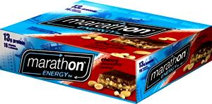 1 bar (55 g) Marathon Energy Bar - Chewy Chocolatey Peanut