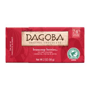 1 bar (56 g) Beaucoup Berries Chocolate Bar