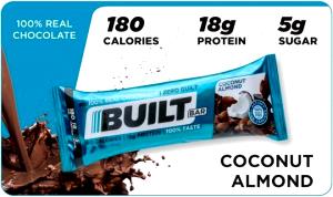 1 bar (56 g) Coconut Chocolate Almond Protein Bar