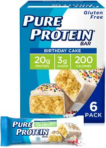 1 bar (58 g) Birthday Cake High Protein Bar
