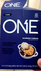 1 bar (60 g) Blueberry Cobbler