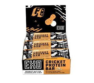 1 bar (60 g) Cricket Protein Bar Peanut Butter Chocolate Chip