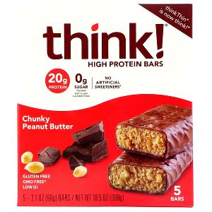 1 bar (60 g) High Protein Bar Chunky Peanut Butter