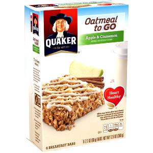 1 bar (60 g) Oatmeal to Go Bar - Apples & Cinnamon