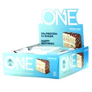 1 bar (60 g) One - Chocolate Birthday Cake