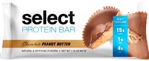 1 bar (60 g) Select Protein Bar - Chocolate Peanut Butter