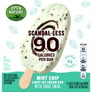 1 bar (61 g) Mint Chip with Fudge Swirl Ice Cream Bar