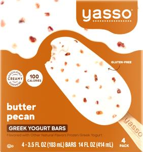 1 bar (62 g) Frozen Greek Yogurt - Butter Pecan