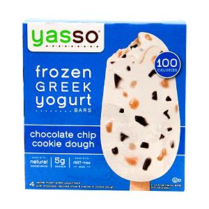 1 bar (62 g) Frozen Greek Yogurt - Chocolate Chip Cookie Dough