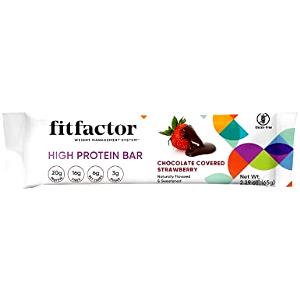 1 bar (65 g) Chocolate Covered Strawberry High Protein Bar