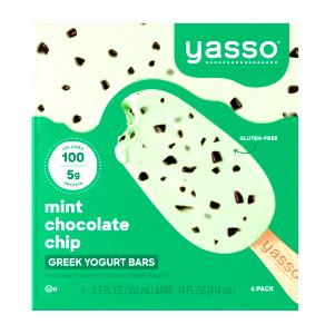 1 bar (65 g) Frozen Greek Yogurt - Mint Chocolate Chip