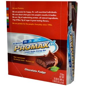 1 bar (67 g) Chocolate Fudge Lower Sugar Energy Bar
