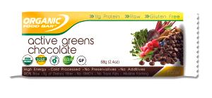 1 bar (68 g) Active Greens Chocolate
