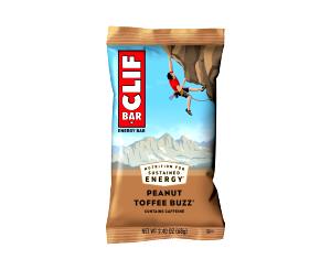 1 bar (68 g) Clif Bar - Peanut Toffee Buzz