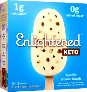 1 bar (68 g) Keto Vanilla Double Dough Bar