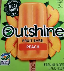 1 bar (69 g) All Natural Fruit Bars - Peach