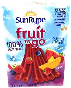 1 bar (72 g) Strawberry Fruit Bar