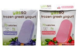 1 bar (75 g) Frozen Greek Yogurt - Blueberry