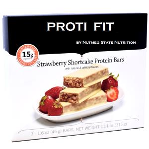 1 bar (75 g) Strawberry Shortcake Protein Bars