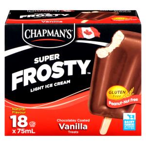 1 bar (75 g) Super Frosty Vanilla Ice Cream Bar