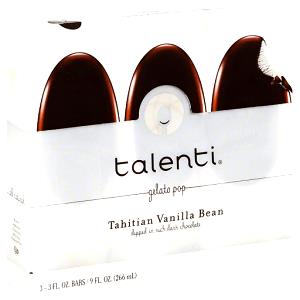 1 bar (75 g) Tahitian Vanilla Bean Gelato Pop