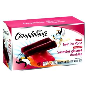 1 bar (75 ml) Peanut Free Twin Pops