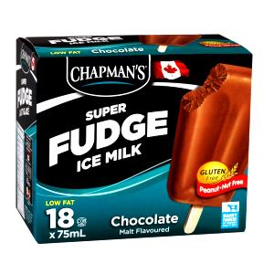 1 bar (75 ml) Super Fudge Chocolate Malted Ice Milk