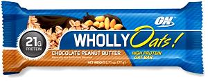 1 bar (77 g) Wholly Oats Bar - Chocolate Peanut Butter