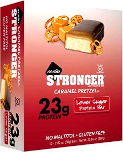 1 bar (80 g) Stronger Caramel Pretzel Bar