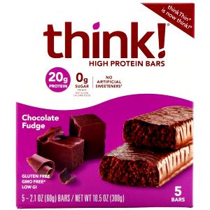 1 bar (80 g) think5 Bars - Chocolate Red Berry