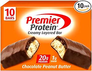 1 bar (81 g) Pro Protein Bars - Chocolate Coated Peanut Butta (20 g Protein)