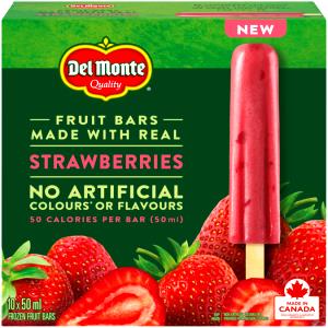 1 bar (81.3 ml) Sugar Free Strawberry Fruit Bar