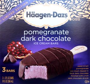 1 bar (84 g) Pomegranate Dark Chocolate Ice Cream Bar