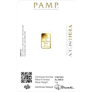 1 bar (85 g) Gold